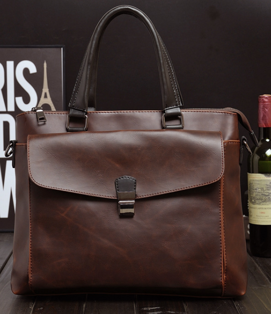 Ara Macao Laptop Leather bag-Shoulder & Hand Bag