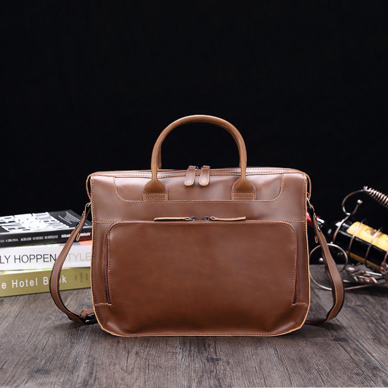 Montero Vintage Laptop Leather Bag, Messenger bag | Oakyard Collection